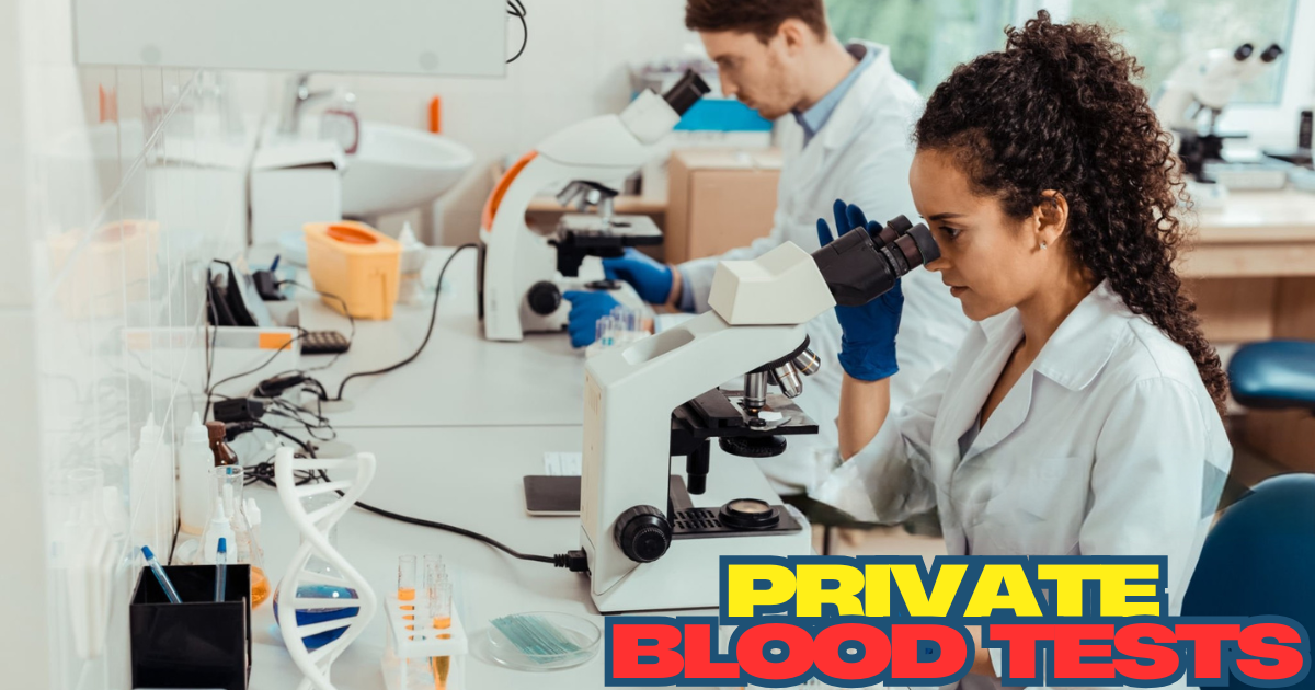A UK patient receiving a private blood test in a modern clinic, symbolizing accessible and fast healthcare solutions through Private Blood Tests Near Me in the UK.